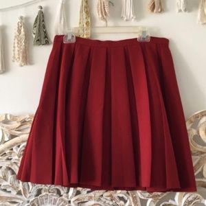 Theory Tillberti Winslow Pleated Crepe Skirt 10